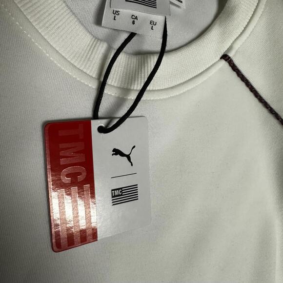 Puma Nipsey Hussle the marathon continues White crewneck sweatshirt large - Picture 3 of 6